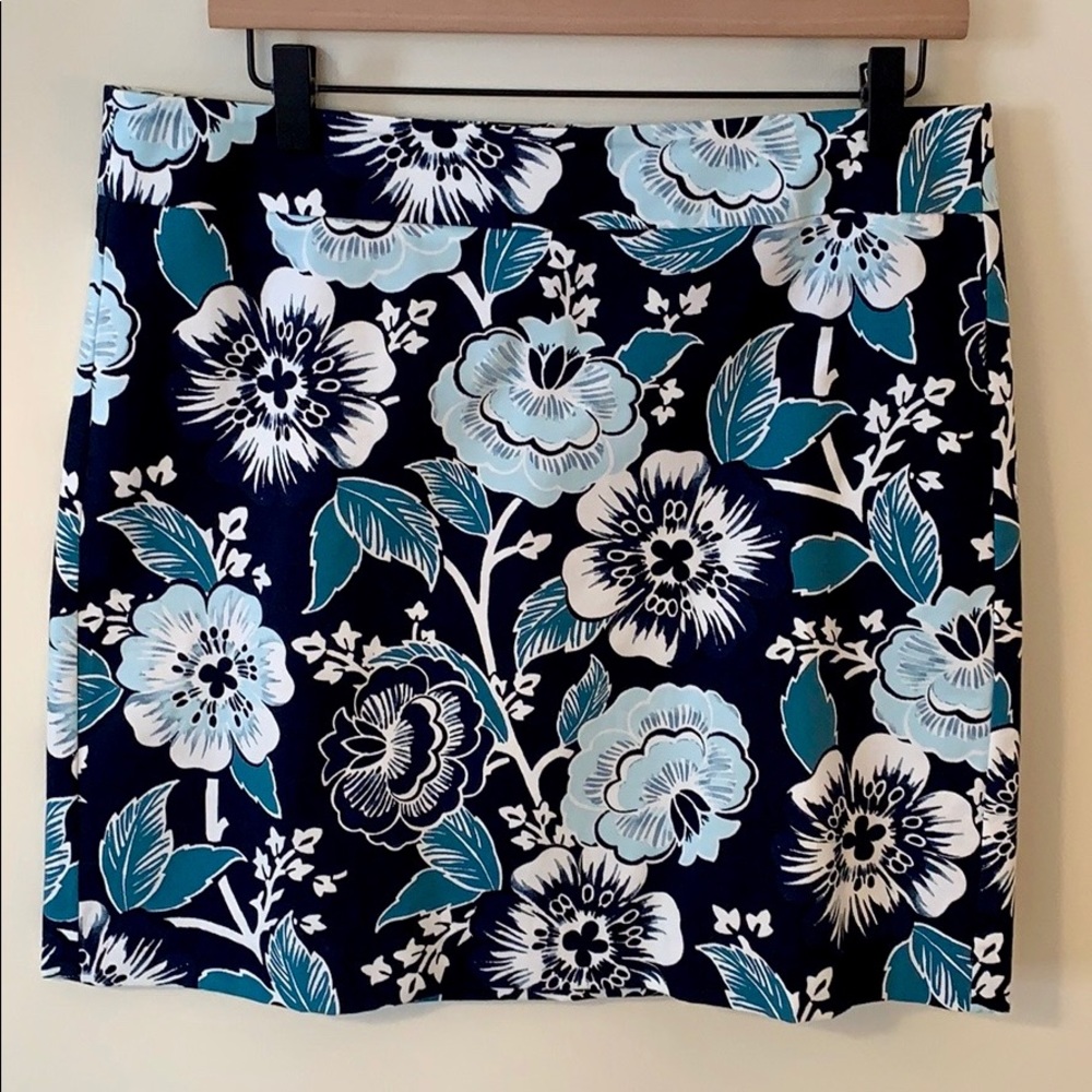 Loft floral skirt